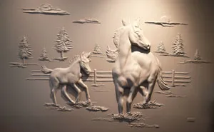Drywall Worker Creates Stunning 3D Art Using Only Joint Compound