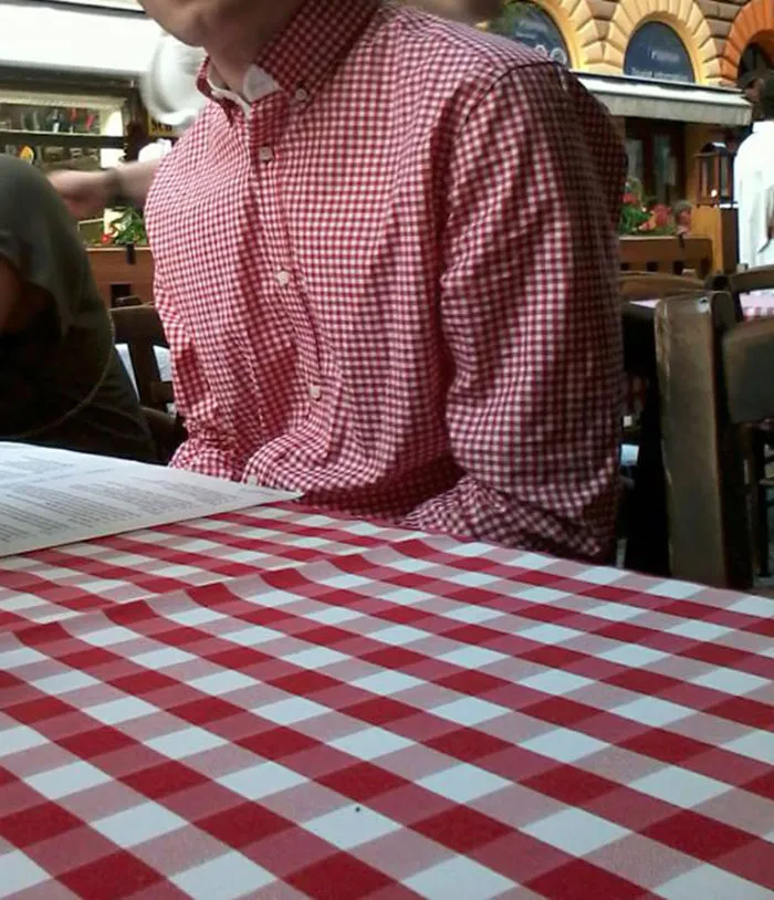 The Waiter Never Noticed Him...