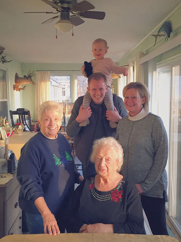 Doing This As Many Christmas' I Can. 5 Generations Strong