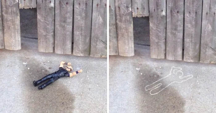 I Was Walking To The Bus Stop This Morning And Came Across This Fatal Scene