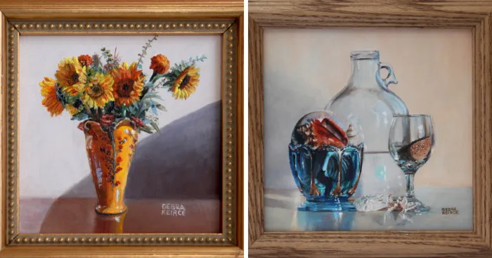 I Create Miniature Paintings Using A Magnifying Glass