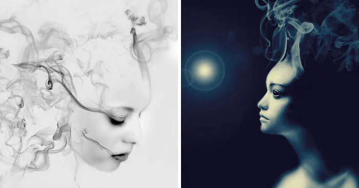 I Create Mystical Portraits Using Photo Manipulation