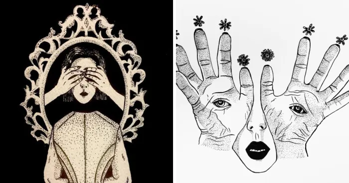 I Draw Surreal Illustrations To Battle My Way Out Of Social Anxiety
