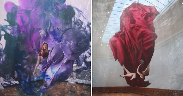 I Create Underwater Self-Portraits In An Empty Art Museum