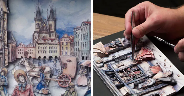 I Create One-Of-A-Kind Souvenirs Of Prague, My Favorite City