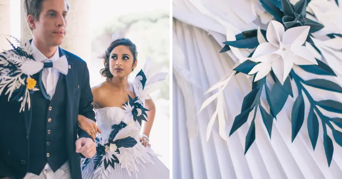 Origami Meets Couture In My Paper Dress