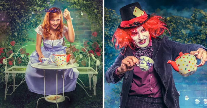 My Interpretation Of Alice And The Mad Hatter In Wonderland