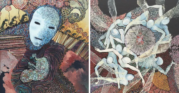 My Mom Started Painting Just A Few Years Ago And Now She Paints Like This