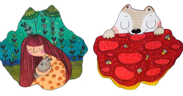 I Make Different Drawings Out Of The Same Base Shape