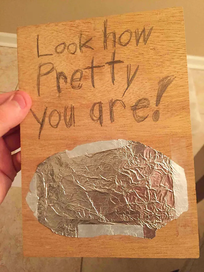 Found This Gift I Gave My Mom When I Was 8 Years Old