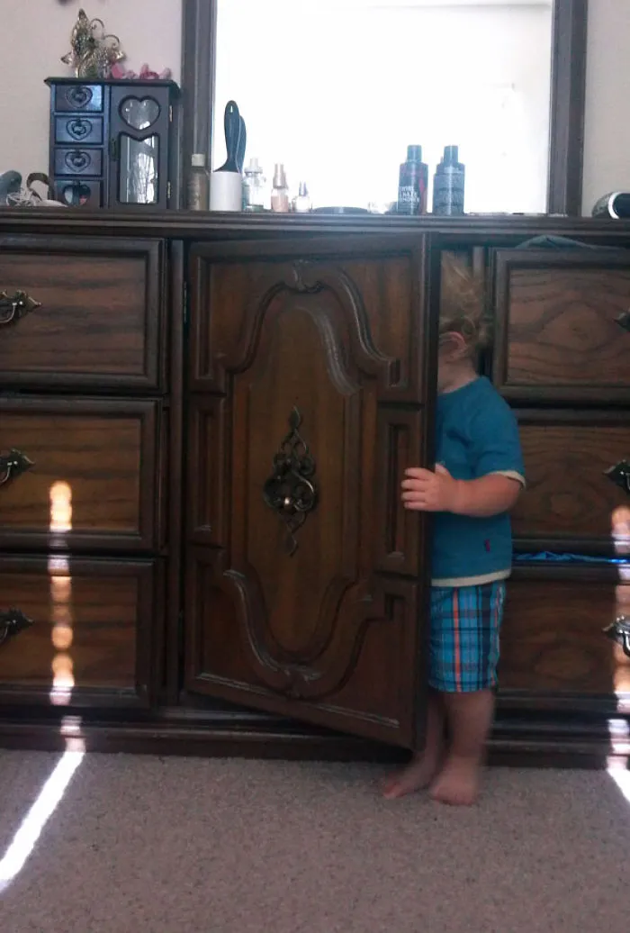 Hide And Seek With My 1 Year Old