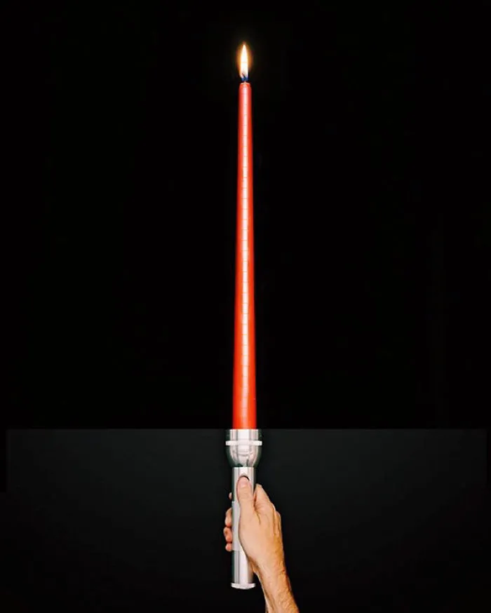 Candle + Flashlight