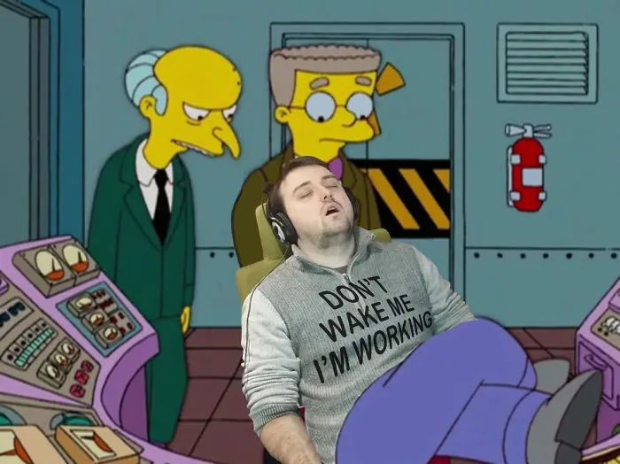 Don't Wake Me, I'm Working..