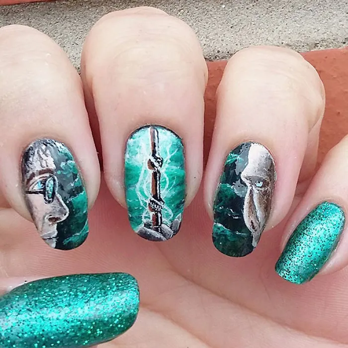 58 Harry Potter Nail Art Ideas That Are Pure Magic