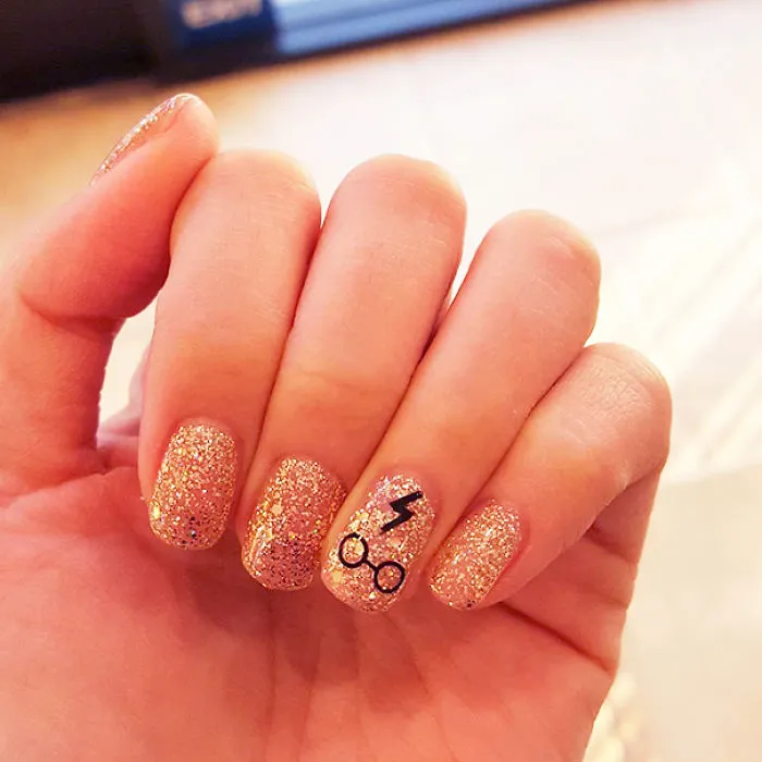 58 Harry Potter Nail Art Ideas That Are Pure Magic