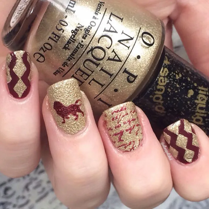 58 Harry Potter Nail Art Ideas That Are Pure Magic