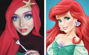 Hijab Disney: Woman Uses Her Hijab To Turn Herself Into Disney Princesses