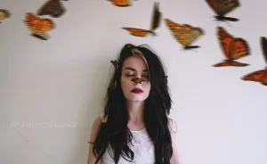 I Made Surreal Self Portraits To Show My Love For Butterflies