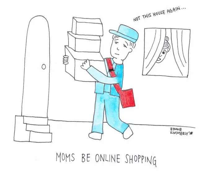 When It's Too Hard To Leave The House To Go Shopping, And You Can't Stop Unseeing Those Online Shopping Ads