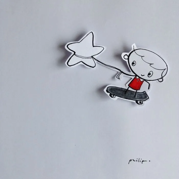 I Like To Think In Ink.