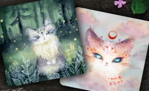 I Paint Cats As Fluffy Philosophers Sharing Their Healing Messages