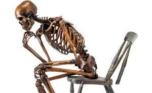 I Teamed Up With My Wife To Make Life Size Skeleton Sculptures