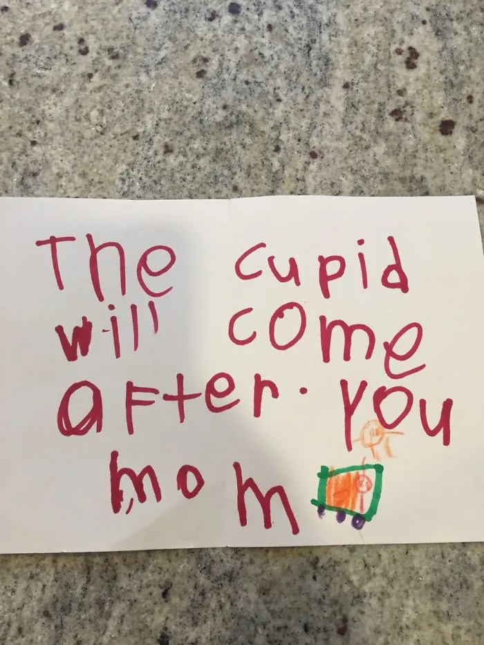 A Slightly Scary Gesture From My Six Year Old Son!