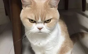 Meet Japanese Grumpy Cat, Who Is Even Grumpier Than The Original One
