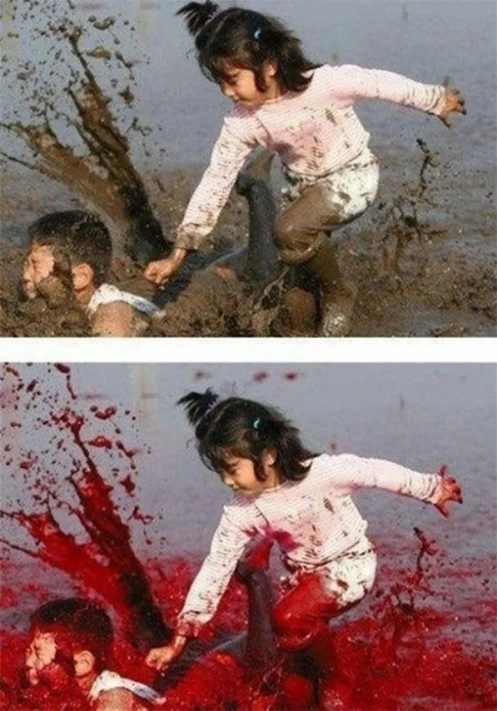 Just One Little Change By Photoshop