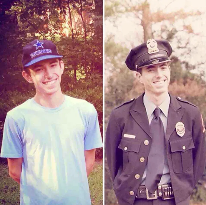 Father And Son. Both 20 Years Old