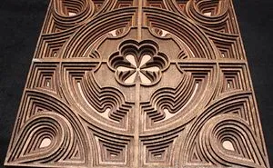 Layered Wood Art, Cut With A Laser