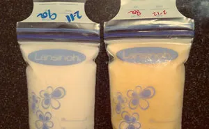 Mom Posts Her Breast Milk's Side-By-Side Pic And It Goes Viral For The Most Beautiful Reason