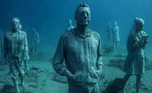 Breathtaking Underwater Museum Turns Ocean Floor Into Art Gallery And Doubles As Artificial Reef