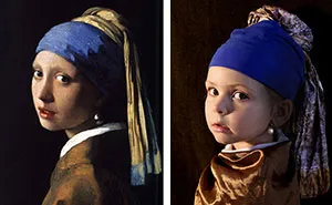 We Recreated Famous Paintings With Our Kids And Friends