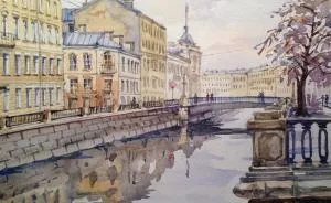 My Mom Paints Russia And Ukraine In Watercolors