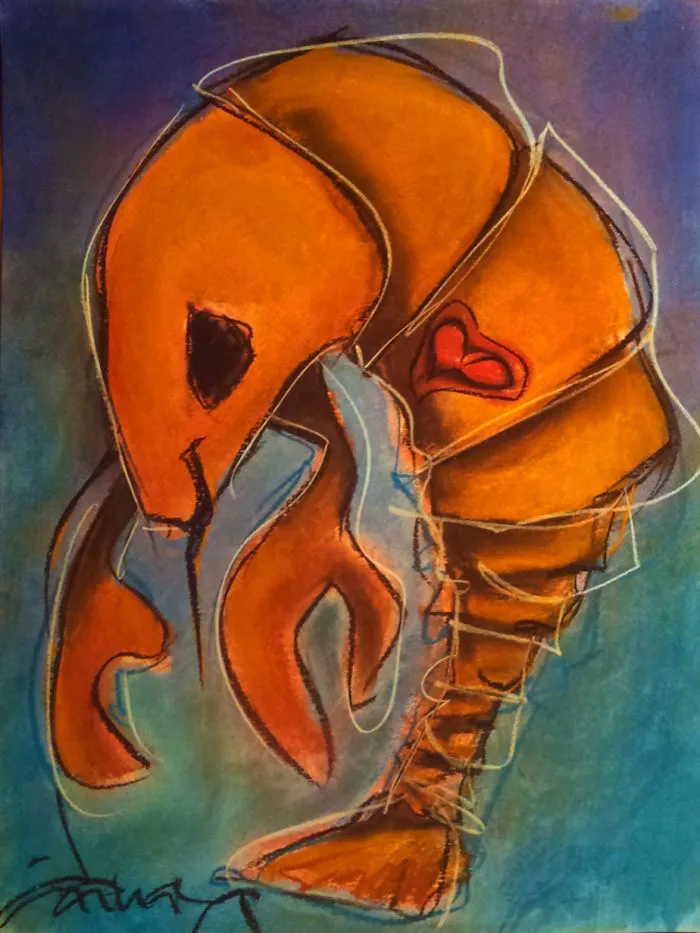 People Say I Do Art But I Don't Know What I'm Doing Until The Abstract Lines Suggest A Figure