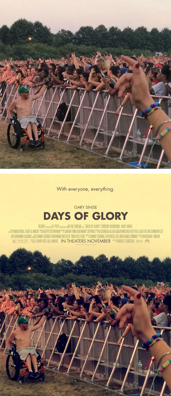 This Redditor Is Turning Random People's Photos Into Movie Posters