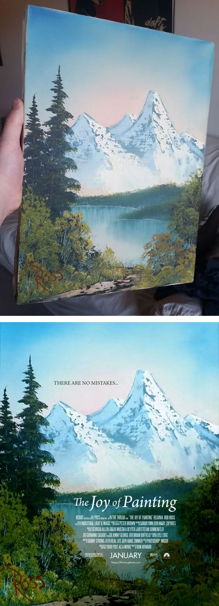 This Redditor Is Turning Random People's Photos Into Movie Posters