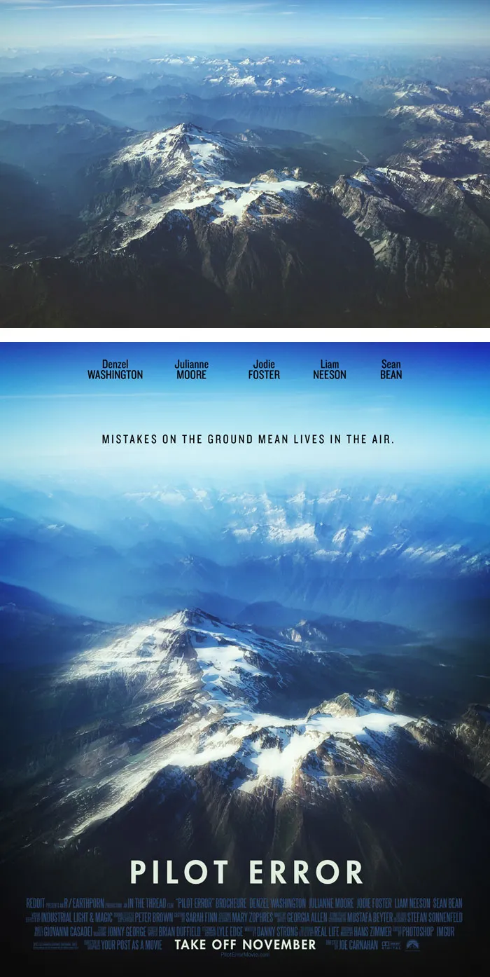 This Redditor Is Turning Random People's Photos Into Movie Posters