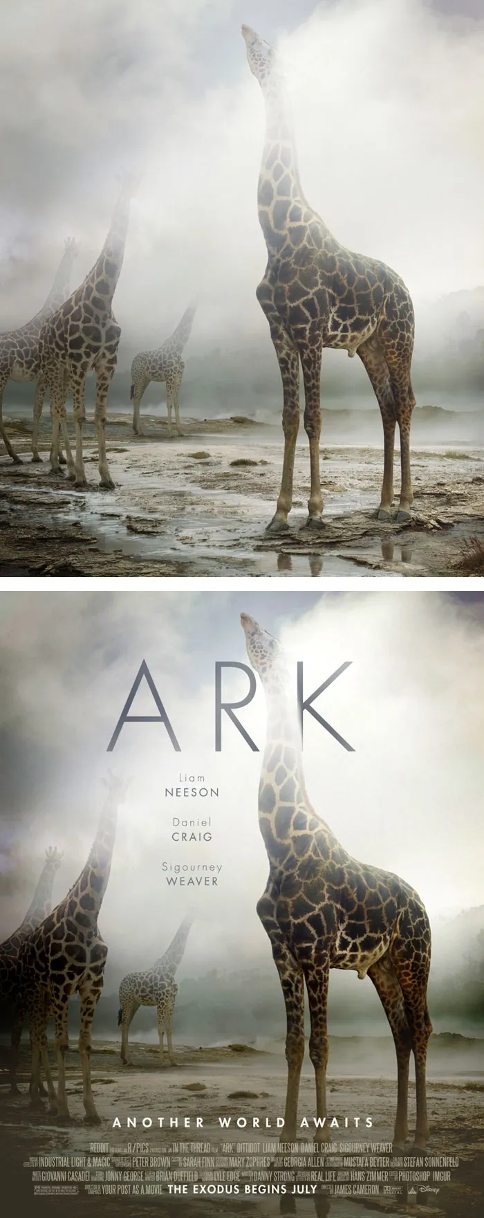 This Redditor Is Turning Random People's Photos Into Movie Posters