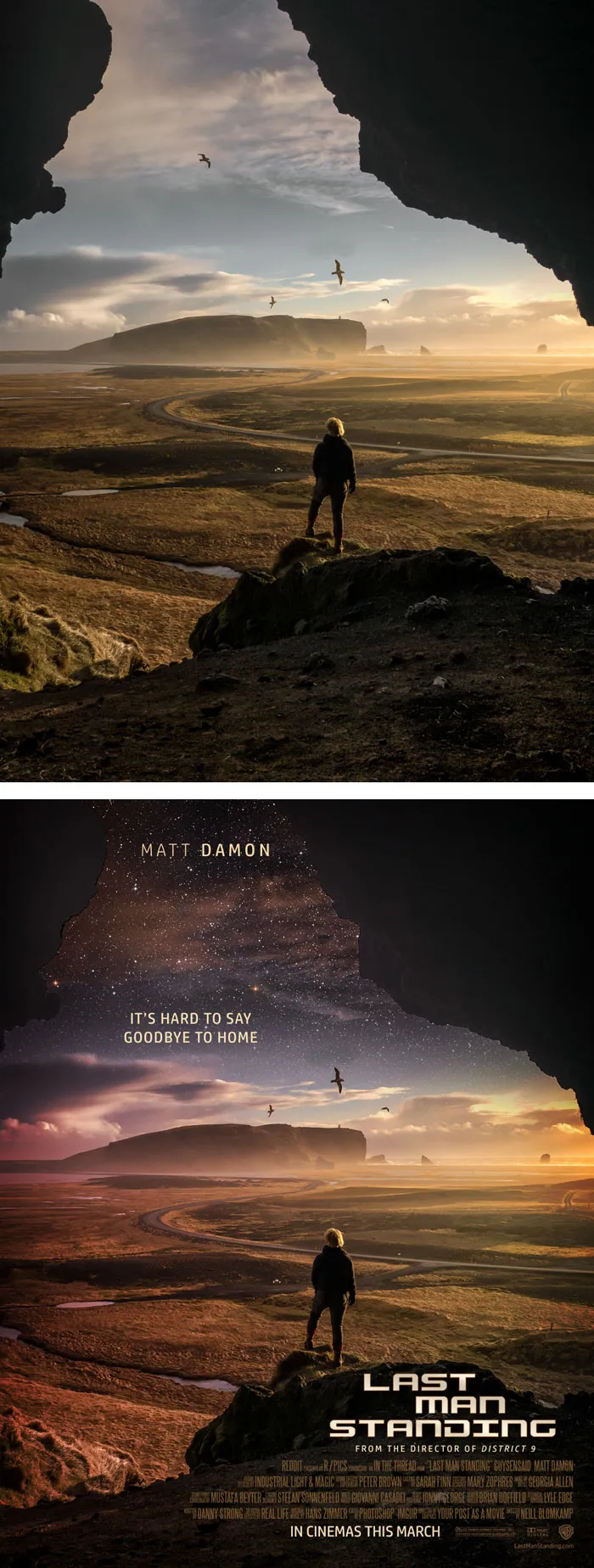 This Redditor Is Turning Random People's Photos Into Movie Posters