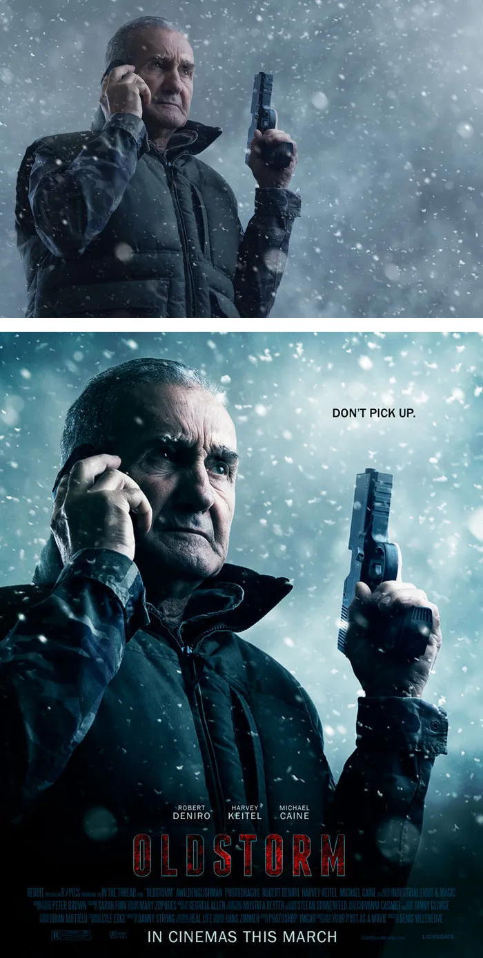 This Redditor Is Turning Random People's Photos Into Movie Posters