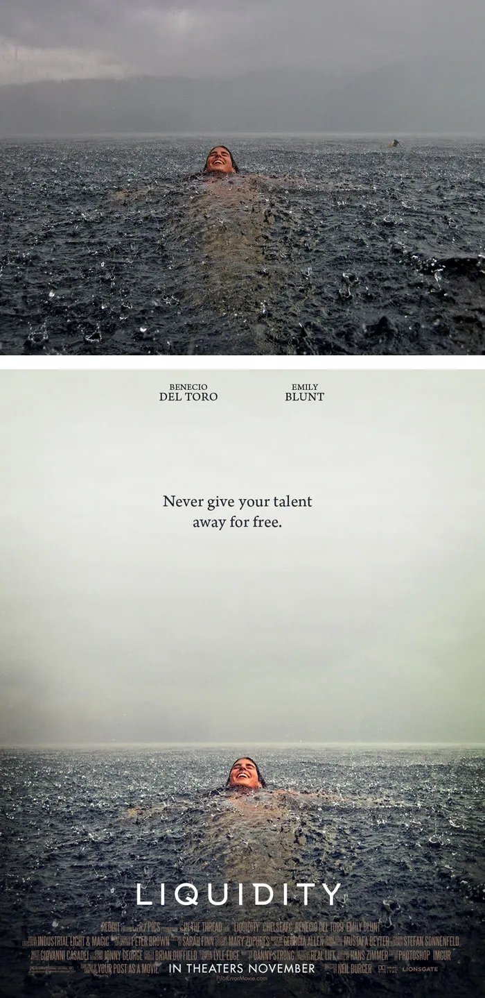 This Redditor Is Turning Random People's Photos Into Movie Posters