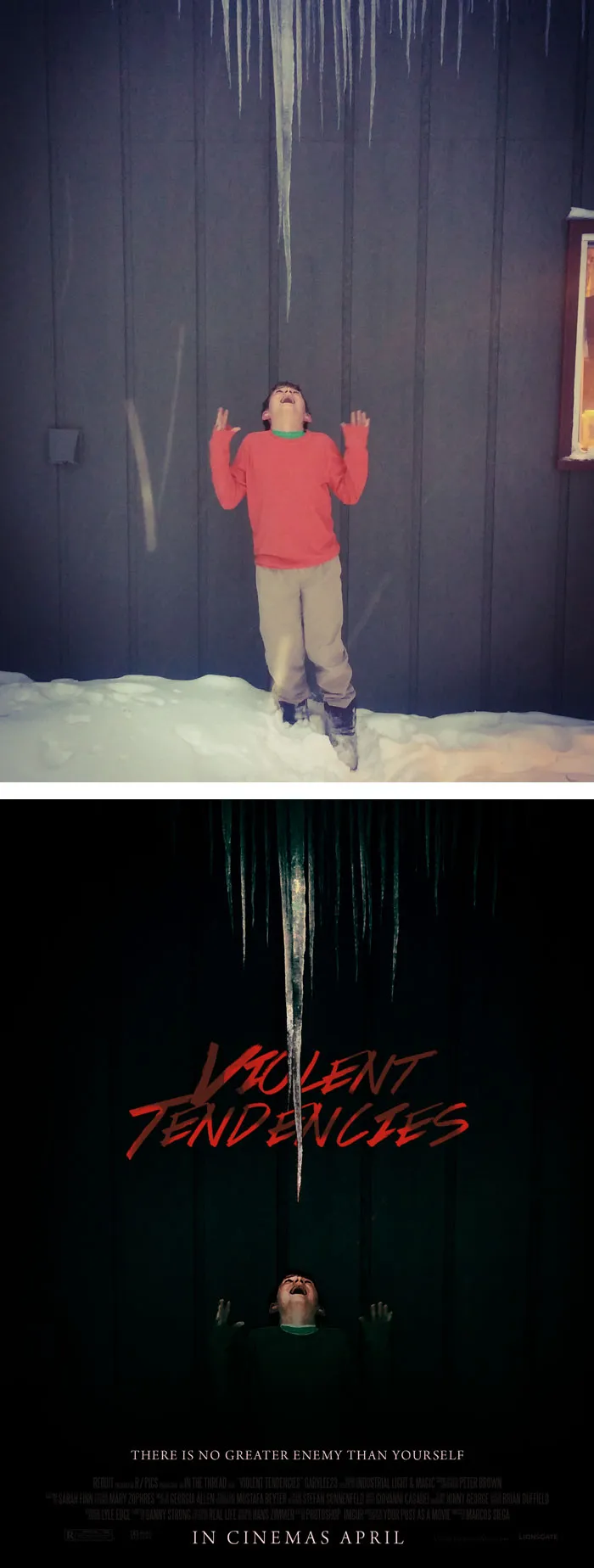 This Redditor Is Turning Random People's Photos Into Movie Posters