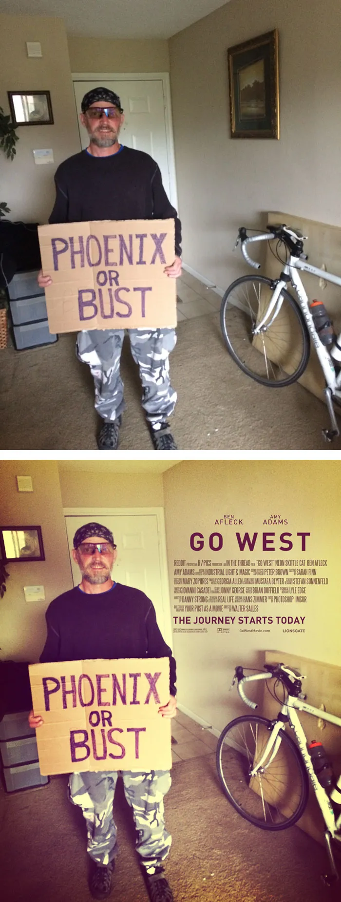 This Redditor Is Turning Random People's Photos Into Movie Posters