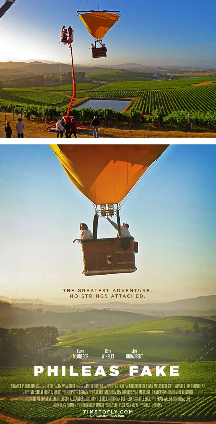 This Redditor Is Turning Random People's Photos Into Movie Posters