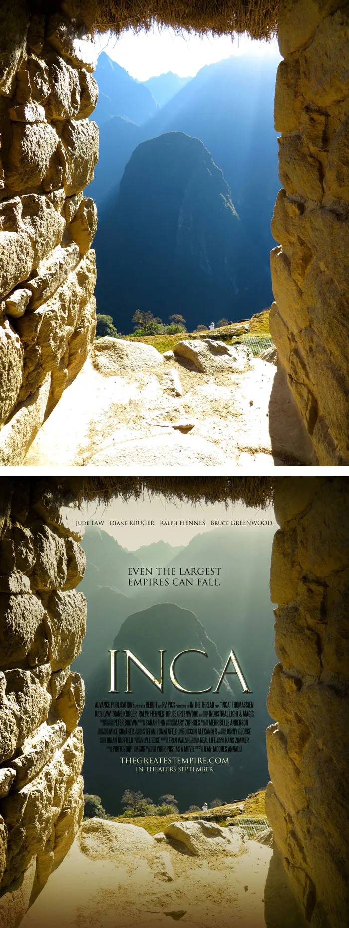 This Redditor Is Turning Random People's Photos Into Movie Posters