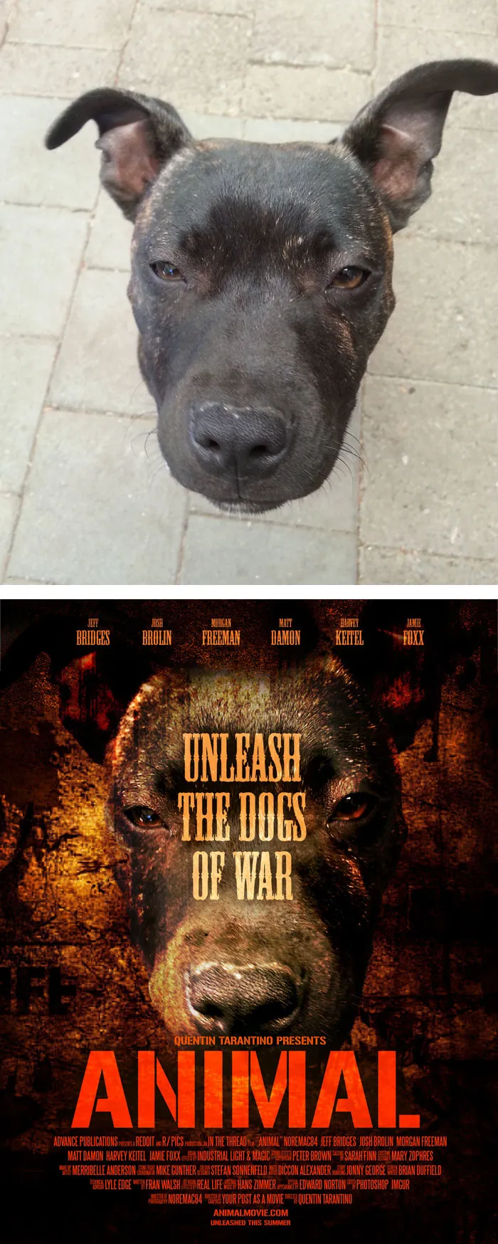 This Redditor Is Turning Random People's Photos Into Movie Posters