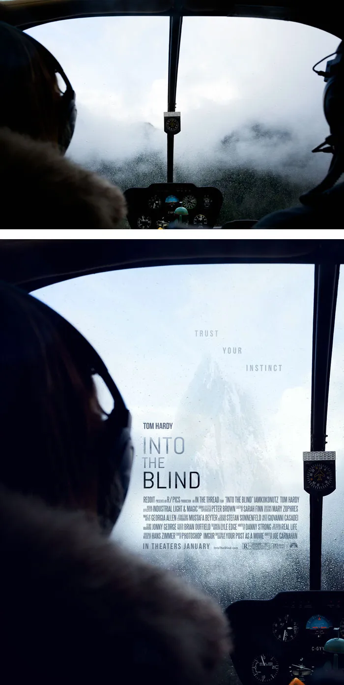 This Redditor Is Turning Random People's Photos Into Movie Posters