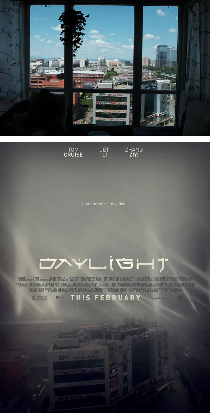 This Redditor Is Turning Random People's Photos Into Movie Posters
